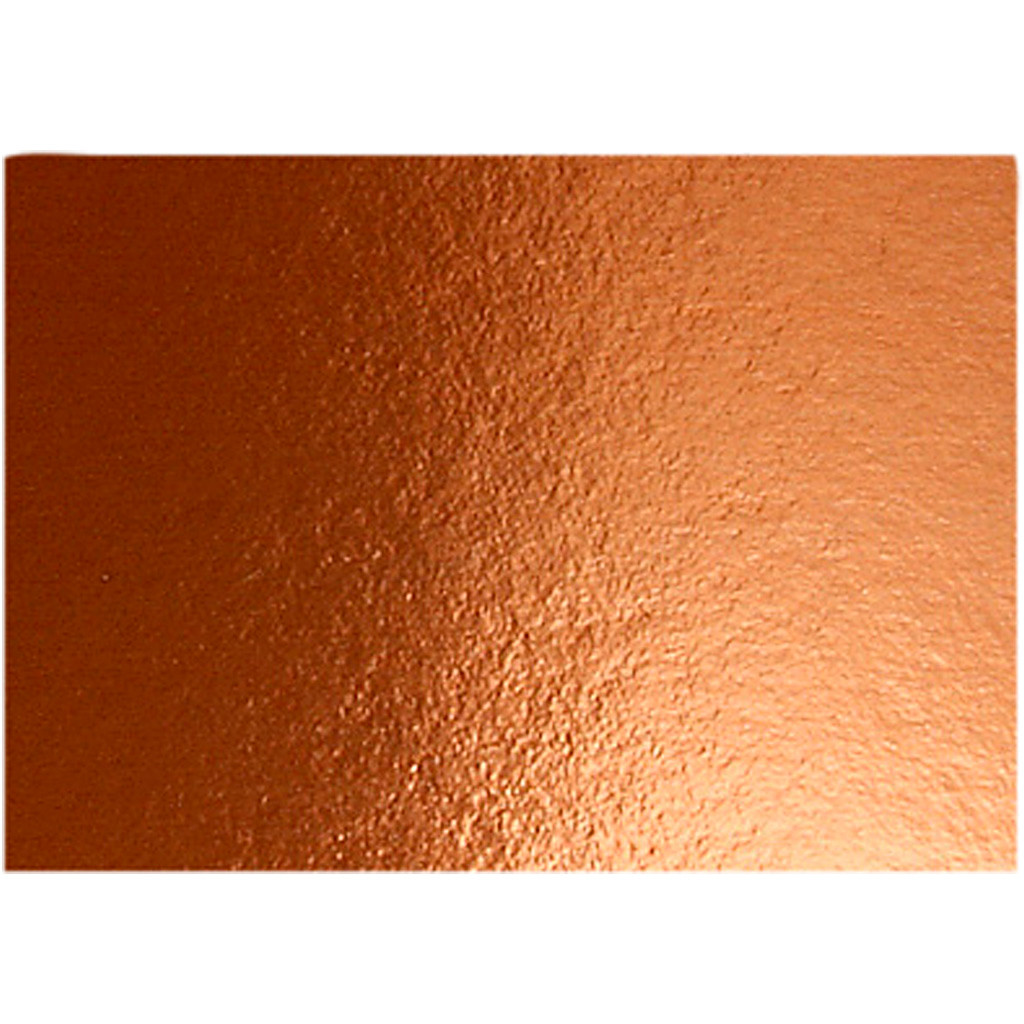 Metalkarton A4 21 x 30 cm 280 gram kobber | 10 ark