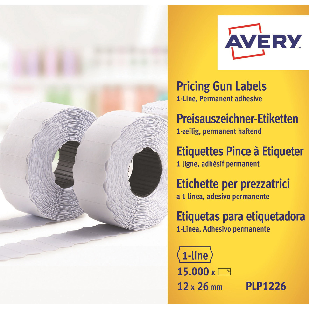 Prismærker Labels 26x12 G2 - 10 ruller