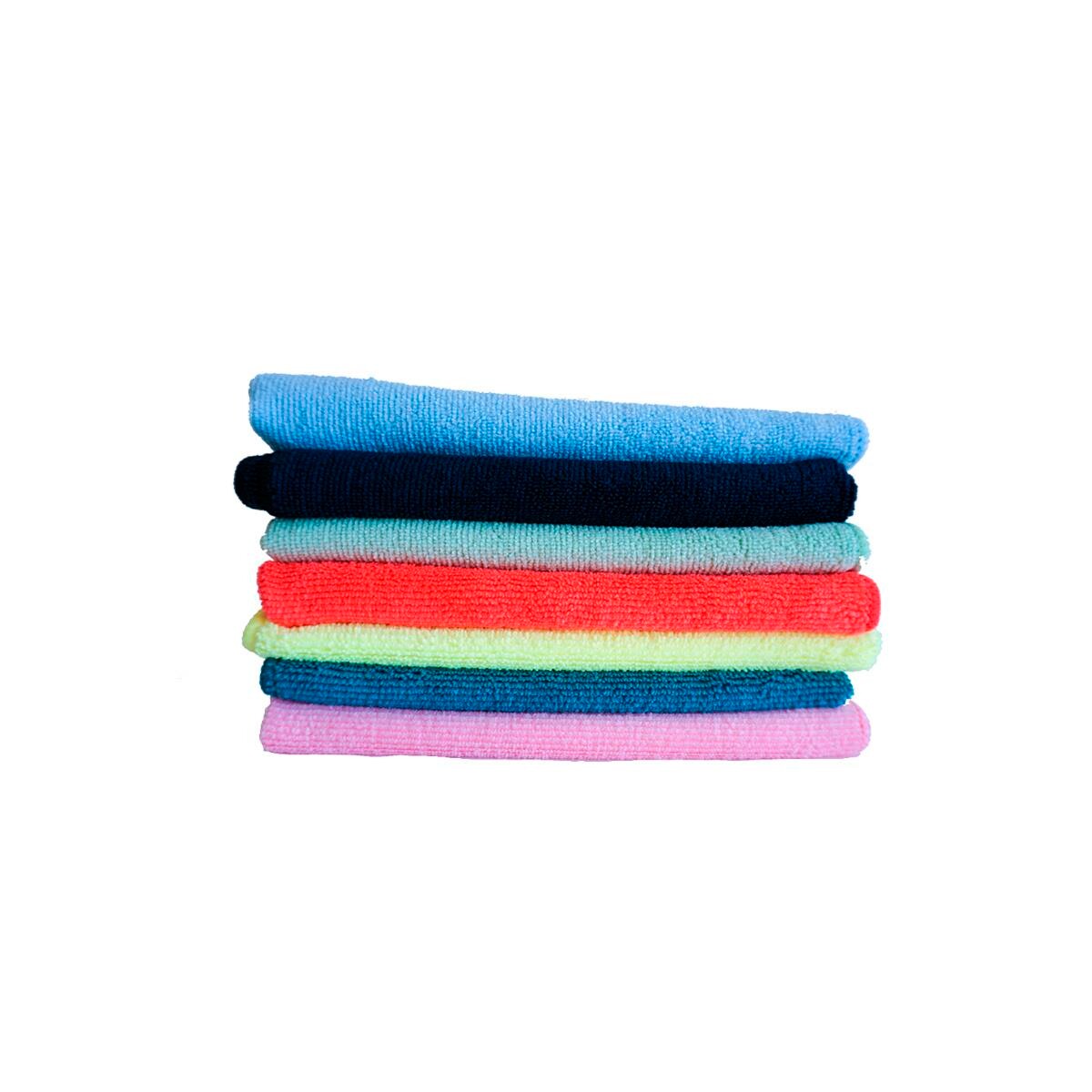 Microfiberklude Cleanline rød 32x32cm 10stk|pak