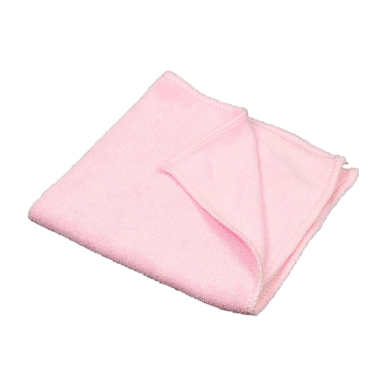 Microfiberklud - rød 40x40cm - 10stk