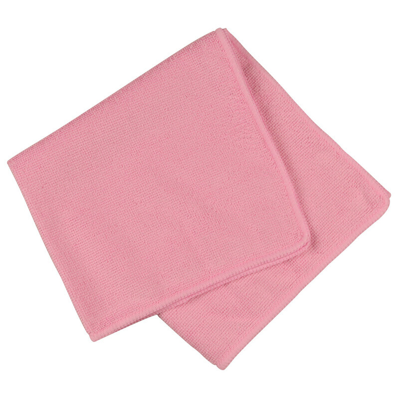 Microfiberklude rød 40x40cm 210g/m2 - 20stk