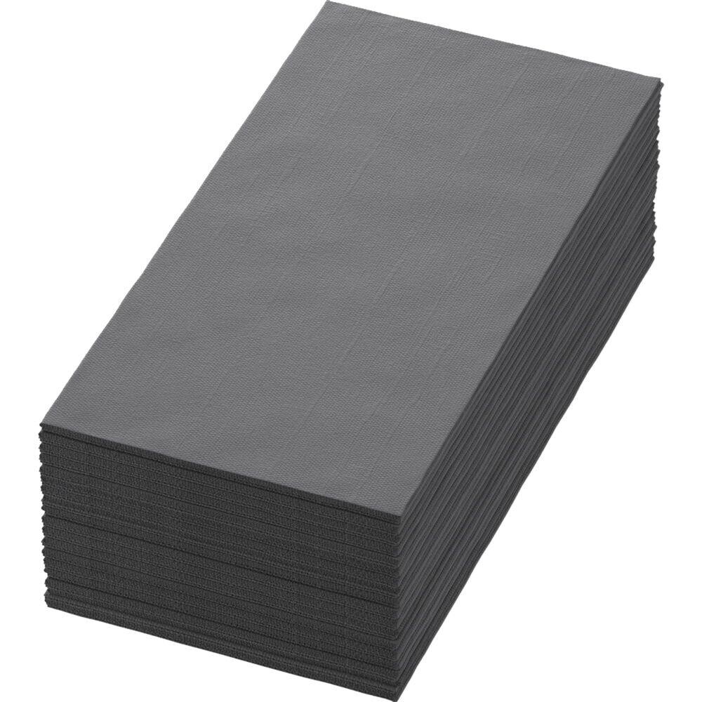 Middagsserviet, Dunisoft, 1/8 fold, 40x40cm, granit, airlaid, bio - 360 stk