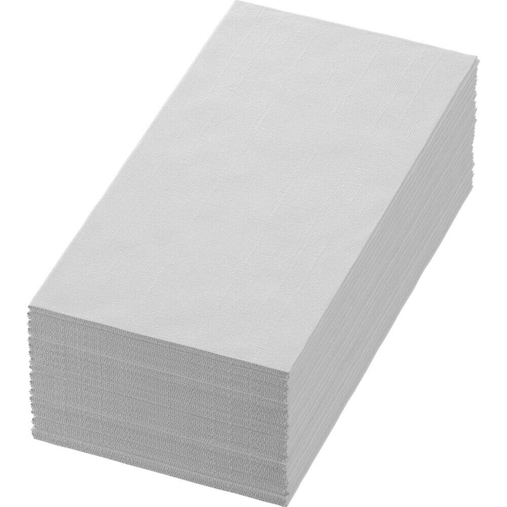 Middagsserviet, Dunisoft, 1/8 fold, 40x40cm, hvid, airlaid, bio - 360 stk