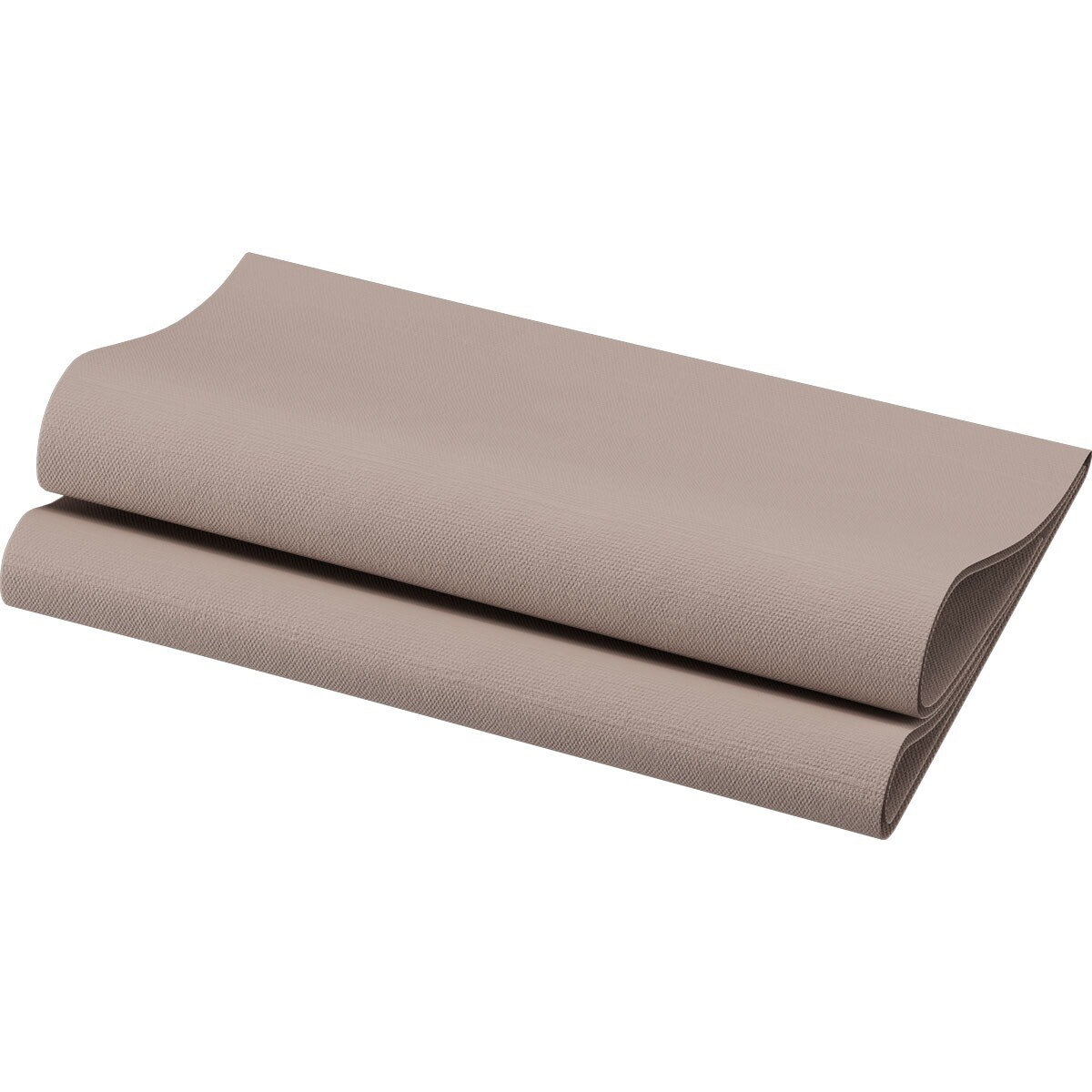 Middagsservietter Dunisoft 1|4 fold 40x40cm greige - 360 stk