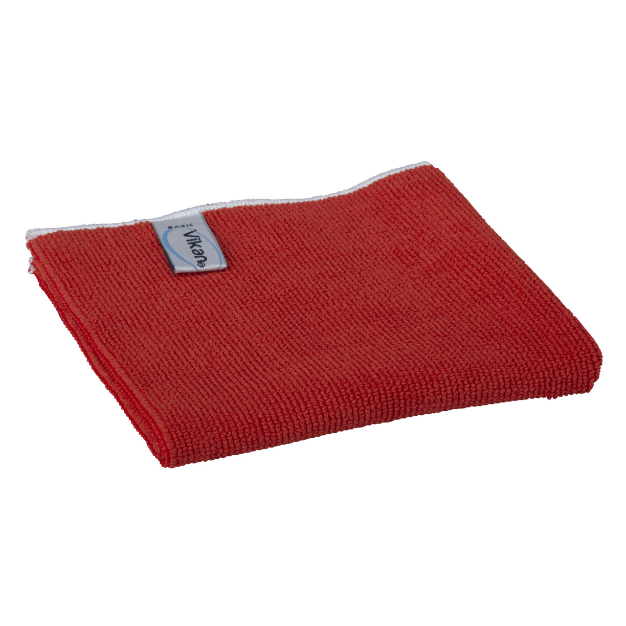 Mikrofiberklud - Basic - rød - 32 x 32 cm - 5 stk