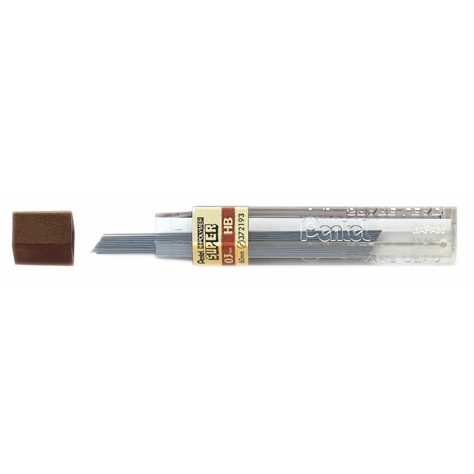 Pentel Miner - Stifter 0,3 mm HB 12 stk pr. tube 2330162 - 12 tuber