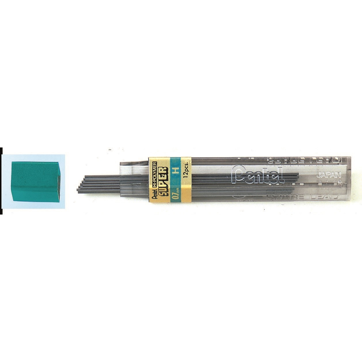 Pentel Stifter 0,7 mm H - 12 stk pr tube 2370163 - 12 tuber