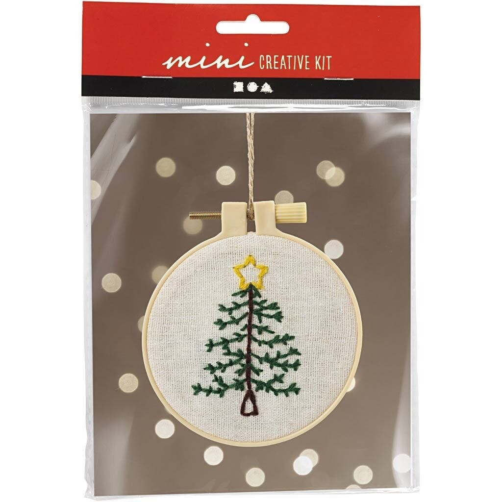 Broderi kit Juletræ