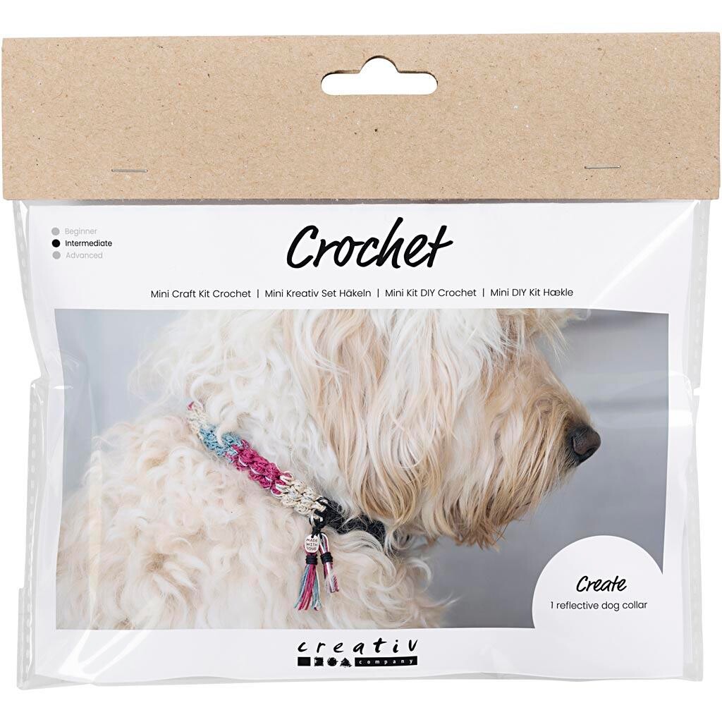 DIY Kit Mini Hækle Hundehalsbånd