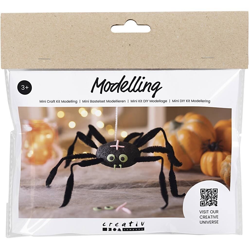 Mini DIY Kit Modellering, Edderkop
