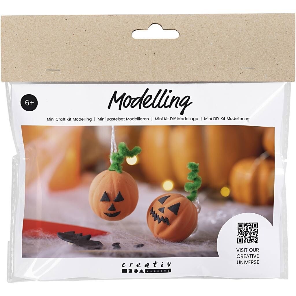 Mini DIY Kit Modellering, Græskar