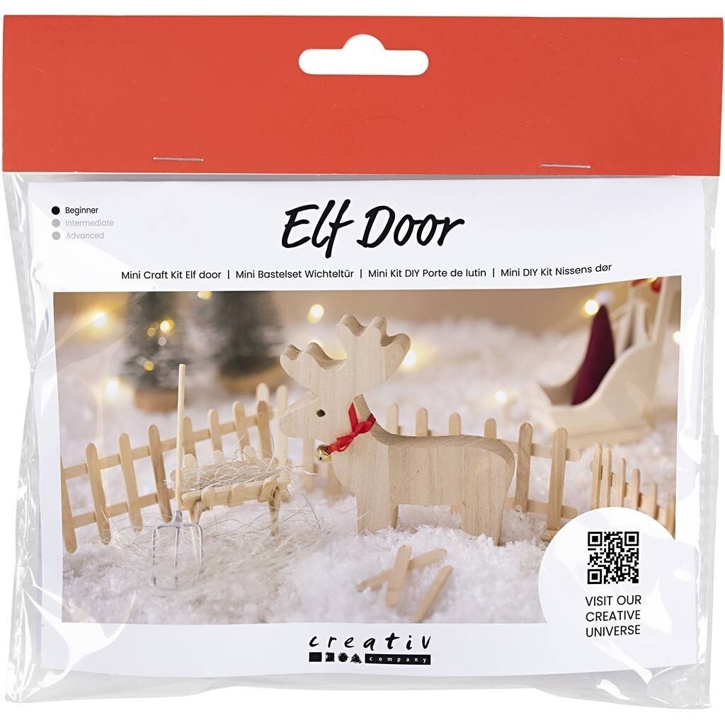 Nissedør Mini DIY Kit, Rensdyr