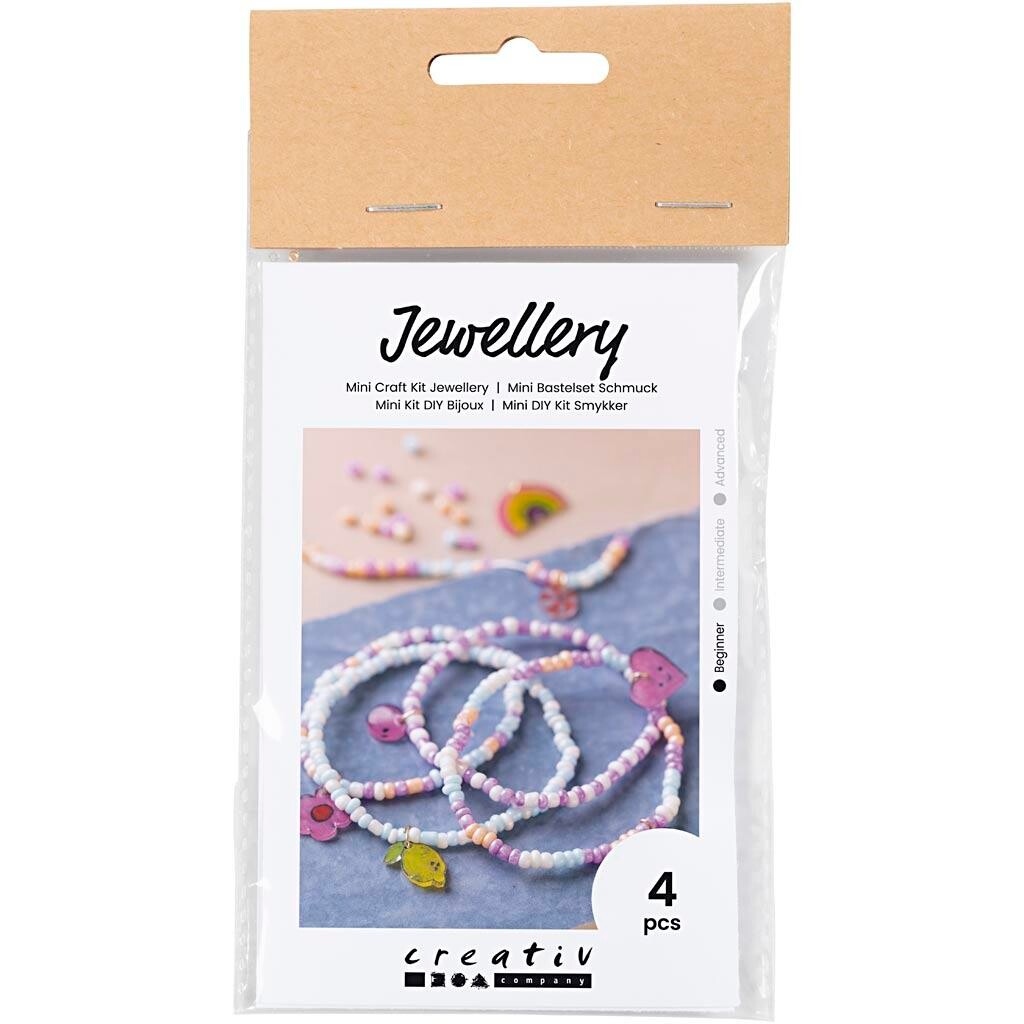 DIY Kit Mini Smykker Armbånd krympeplast