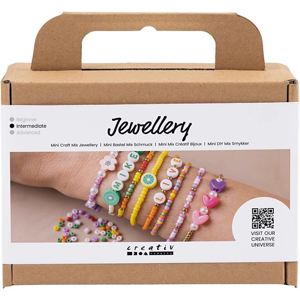 Mini DIY Mix Smykker Farverige armbånd