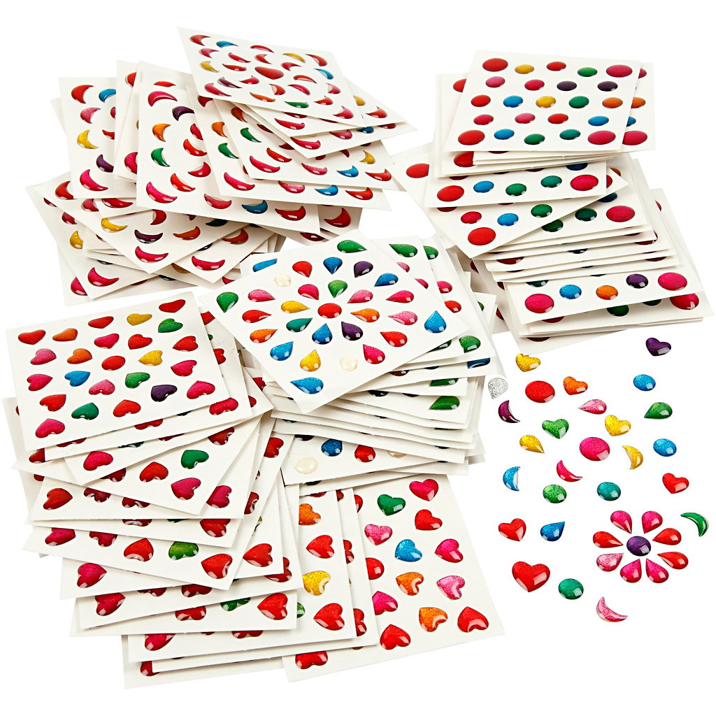 Ministickers – 7–11 mm – 100 ark