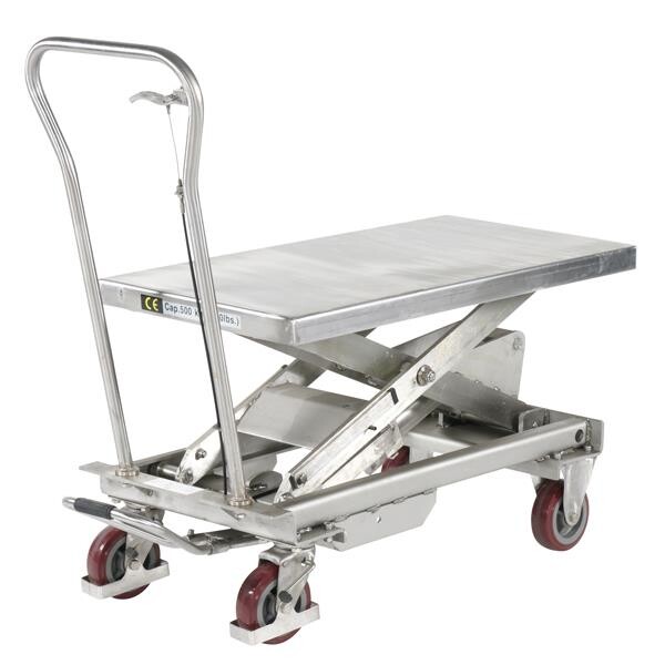 Mobilt løftebord BSS 520x1010 mm 500 kg