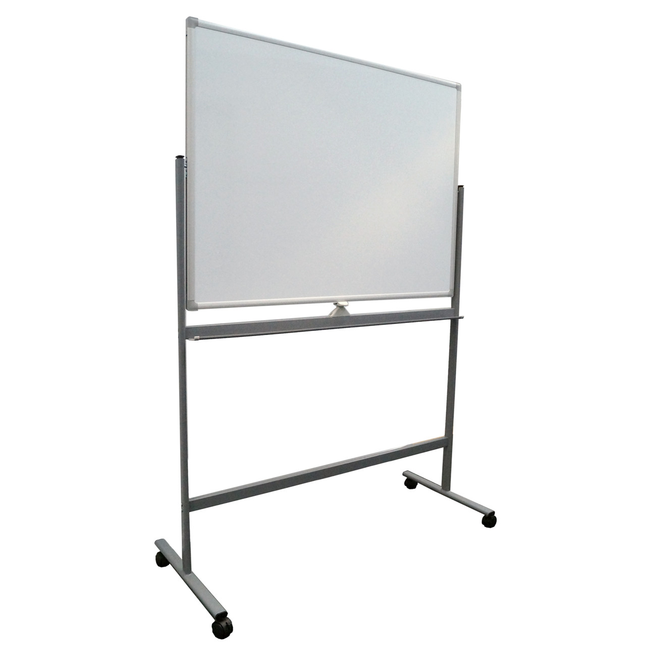 Whiteboard på hjul - Mobiltavle Twin Whiteboard 1800x1200 mm