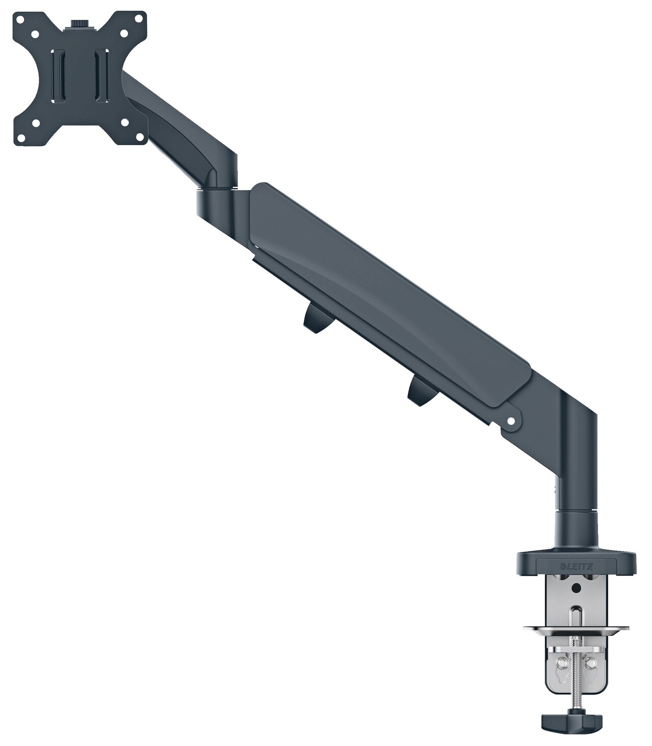 Monitor arm - Leitz Ergo - Space Saving Single - Mørkgrå