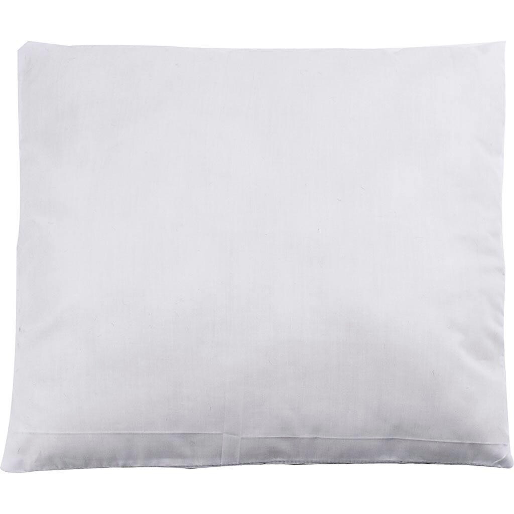 Monteringspude, str. 40x40 cm, 350 g, hvid, 1 stk.