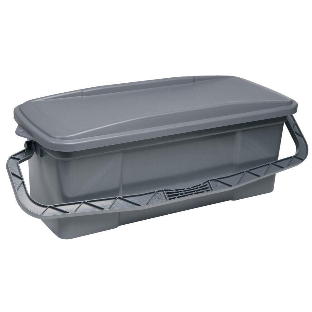 Mop box, Vikan ErgoClean, grå, complete, 40 cm,