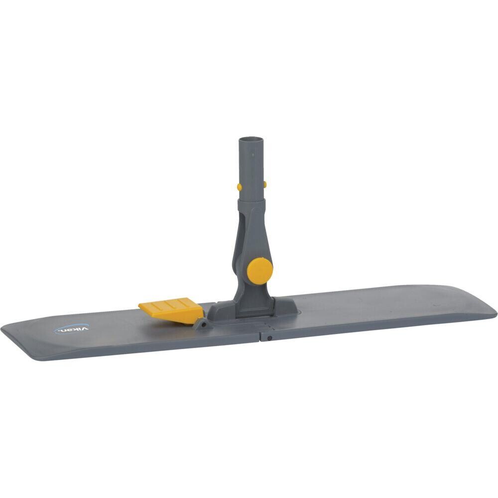 Moppefremfører til lomme mopper, Vikan ErgoClean, med knæk, grå/gul, 40 cm