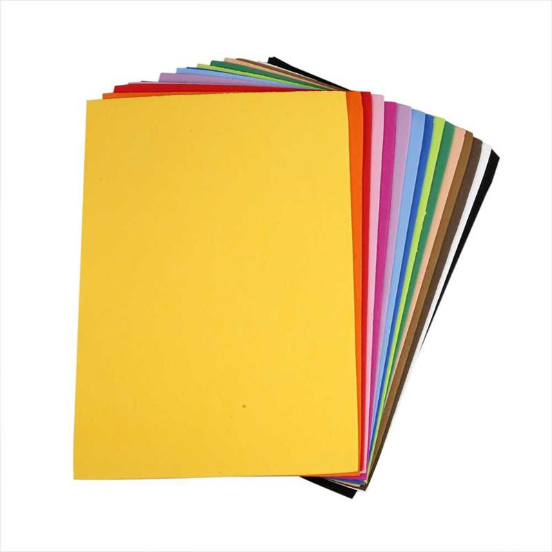 Mosgummi - A4 - tykkelse 2 mm - 30 assorteret ark