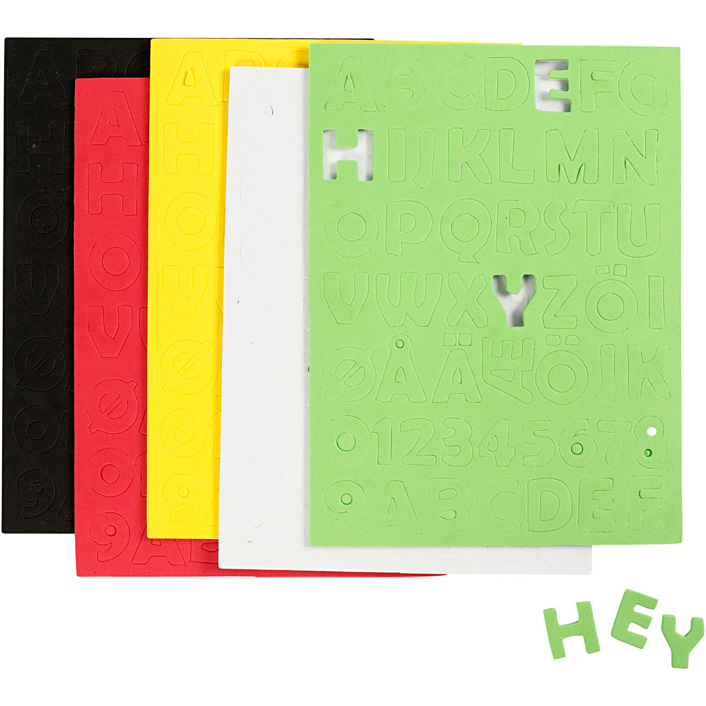 Mosgummi størrelse 2-2,3 cm tykkelse 2 mm ark 15 x 21 cm | 5 ark
