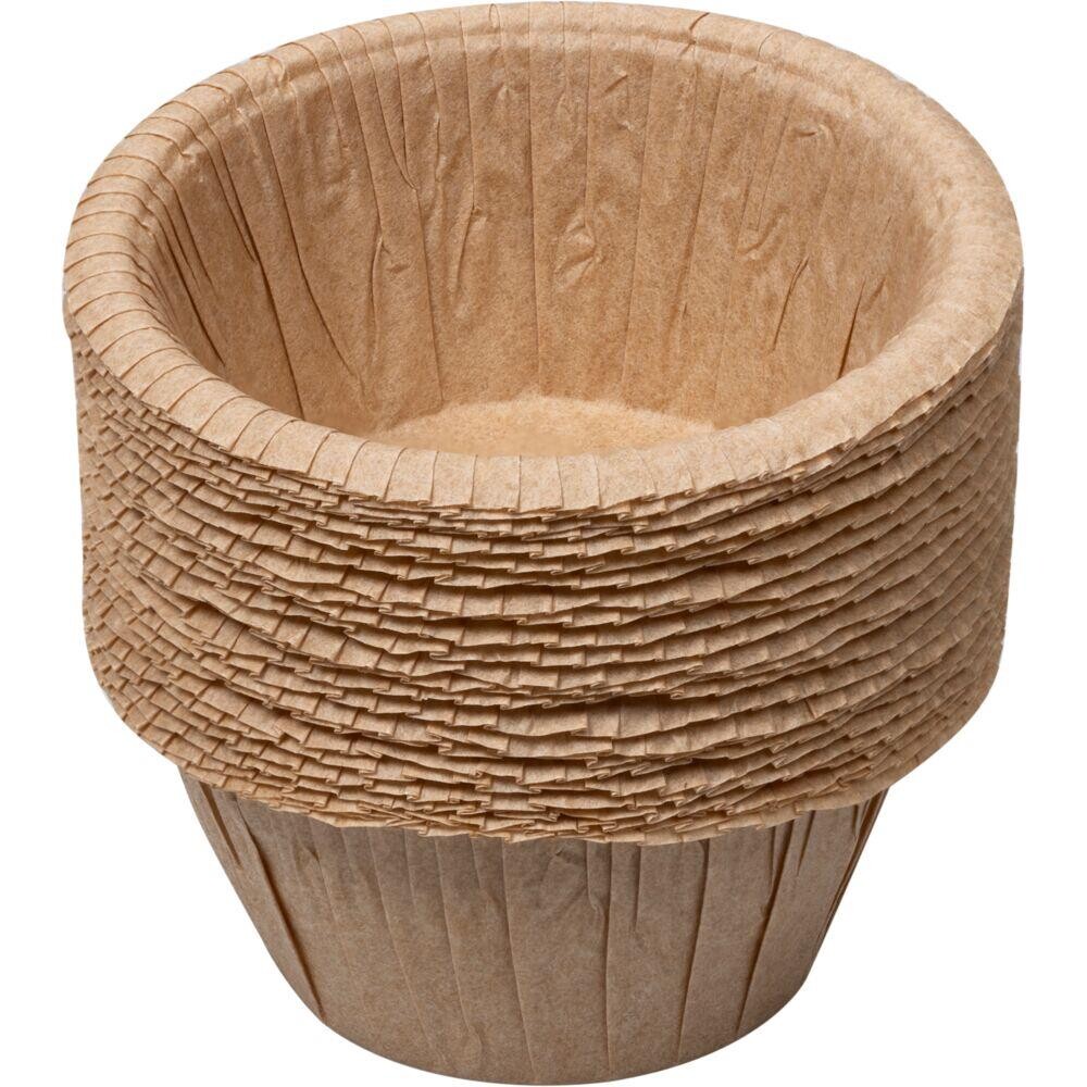 Muffinform - ABENA - Large, 35mm, Ø50 mm - Brun - 24 stk