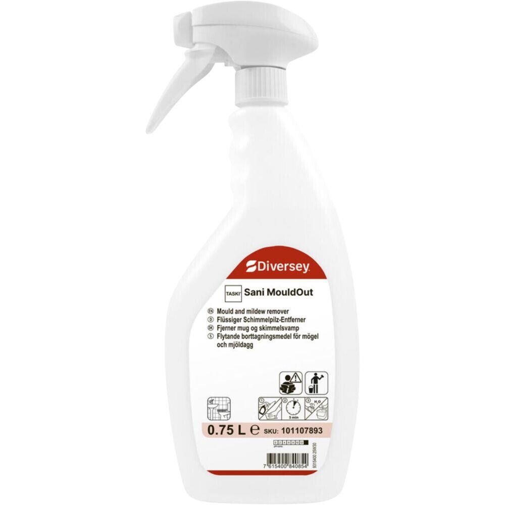 Mugfjerner - Diversey TASKI Sani MouldOut - Med klor - 750 ml - 6 stk