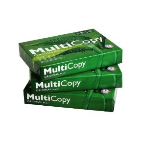 5 stk. Multicopy A4 90g printerpapir - 500 ark