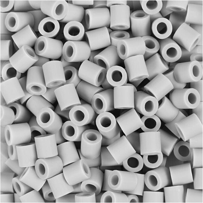 Peler Nabbi Bio Beads, grå, str. 5x5 mm, medium, 3000 stk.