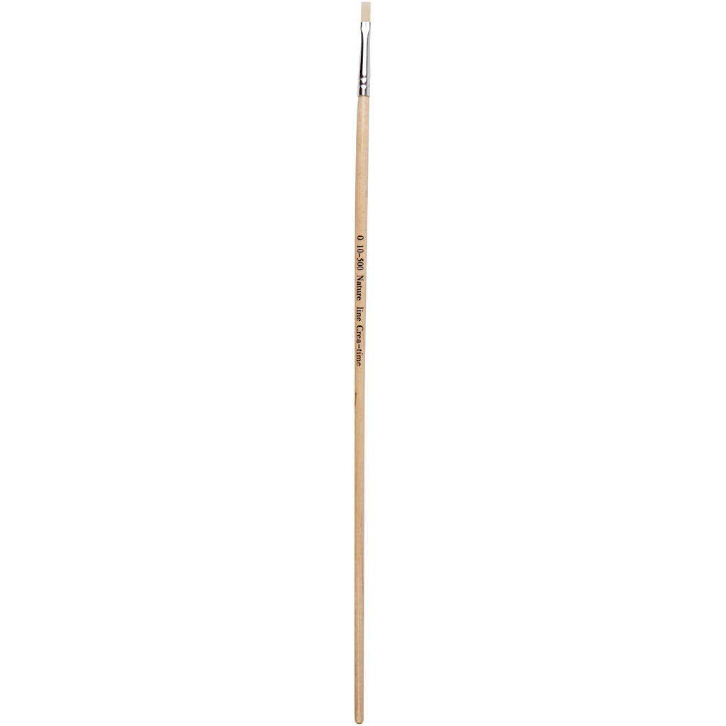 Pensler - Nature Line nr. 0 B4mm langt skaft - 12 stk