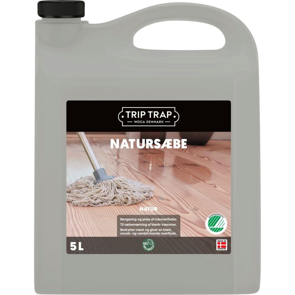 Natursæbe - Trip Trap Hvid - 5 l - 4 stk