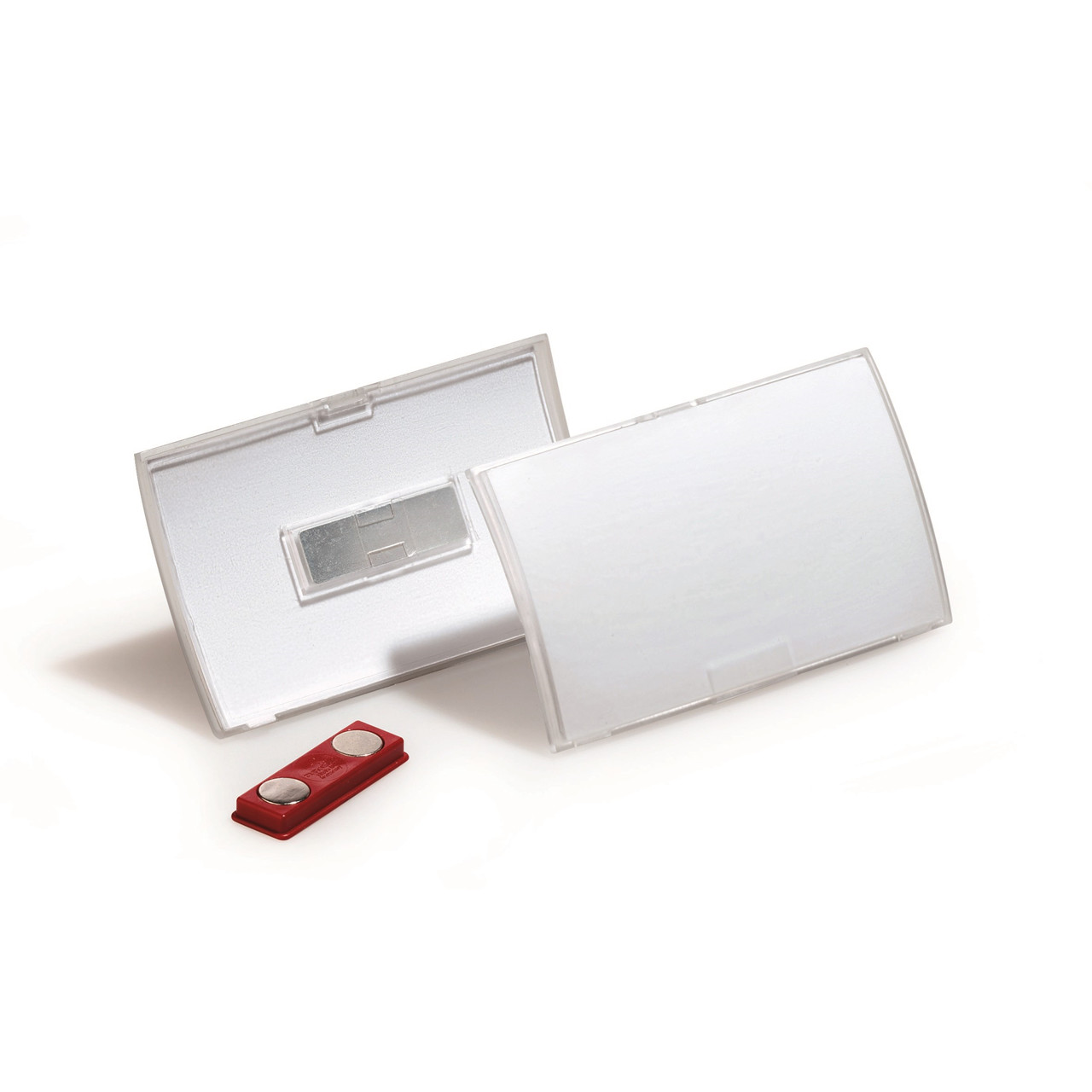 Navneskilt CLICK FOLD magnet 54x90mm 10stk/pak
