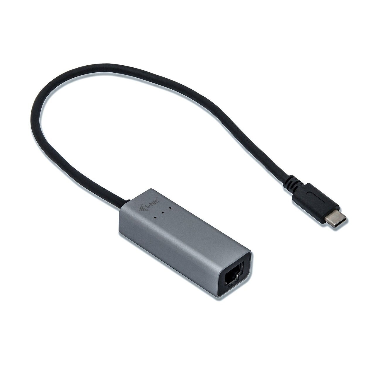 Netværksadapter - i-tec USB-C til Gigabit Ethernet - Metal - 28 cm kabel - Sølv
