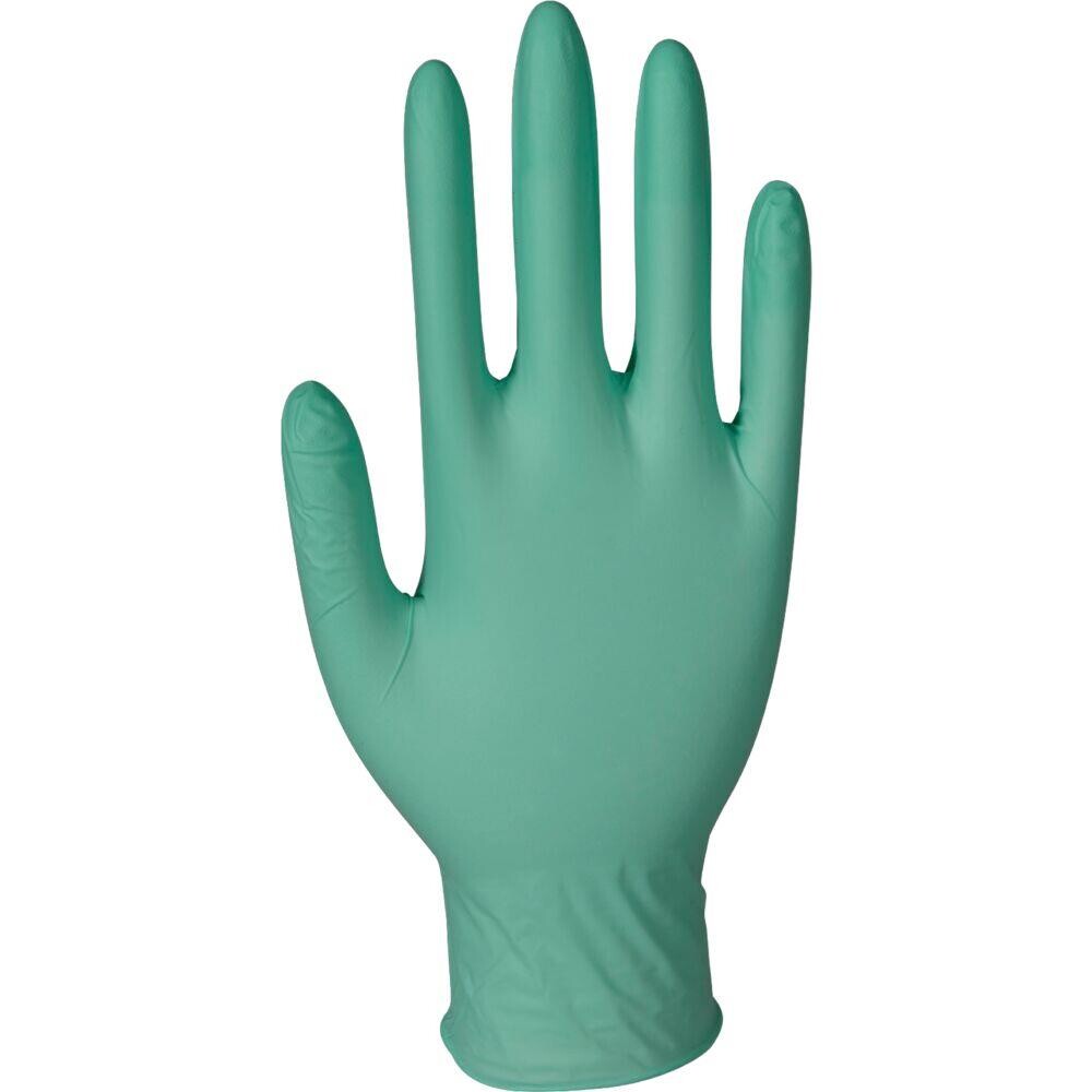Nitrilhandsker - ABENA - Classic Sensitive - L - Grøn - 100 stk