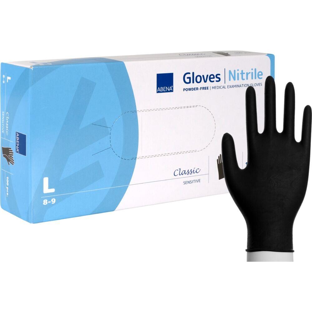 Nitrilhandsker ABENA Classic Sensitive - 100 stk