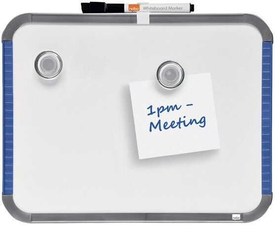 Whiteboard Nobo tavle Slim lakeret 22x28cm hvid