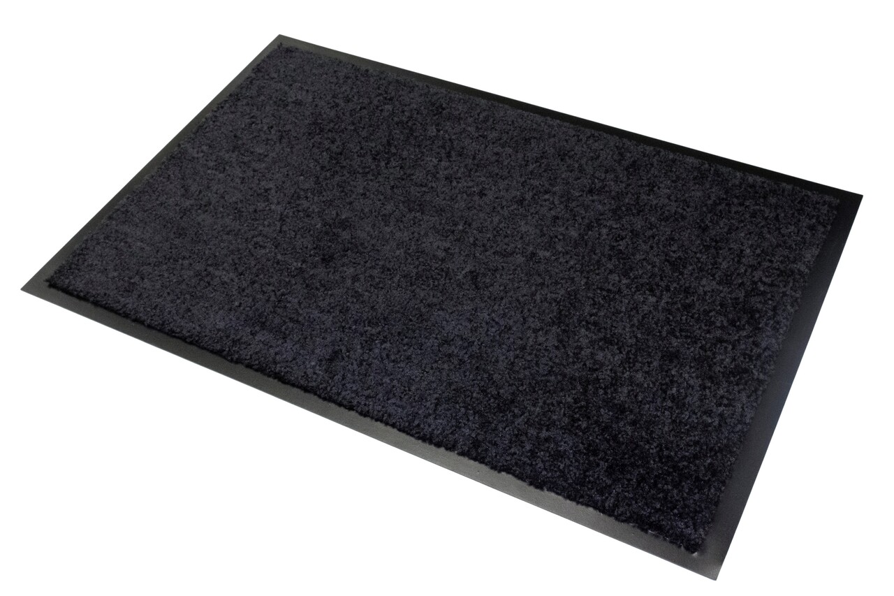 Sugemåtte Wash & Clean, 90x150cm, Sort
