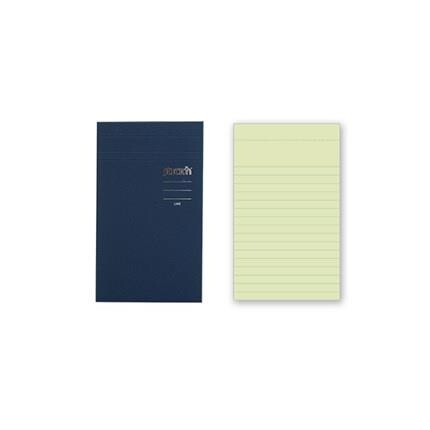 Notes Stick'N memo gul med linier med selvkl. ark 190x114mm 50ark pr. blok