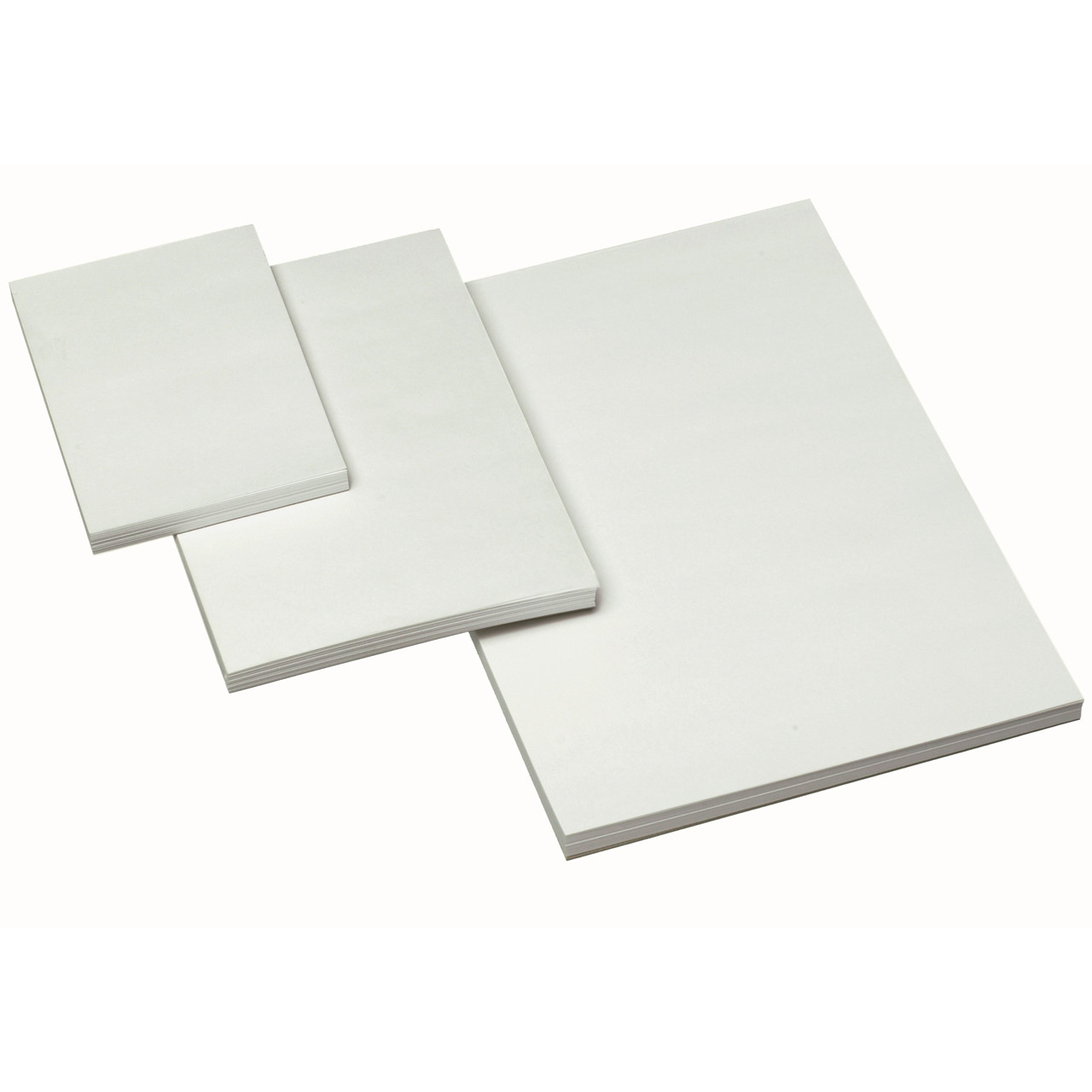 Notesblok A5 ulinineret toplimet 60g - 5 blokke á 100 blade