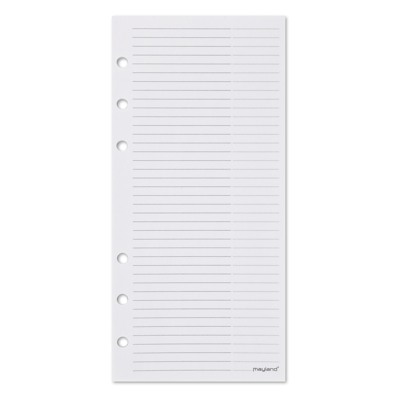 Notesblok til personlig planner 9,5 x 17 cm 48 ark pr. blok 378300