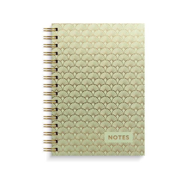 Notesbog A5 Art Deco, FSC Mix - 6 stk
