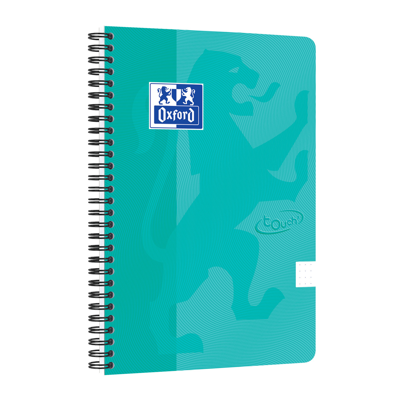 Notesbog Oxford TOUCH A5+ turkis dot/punkt 90g - 5 stk