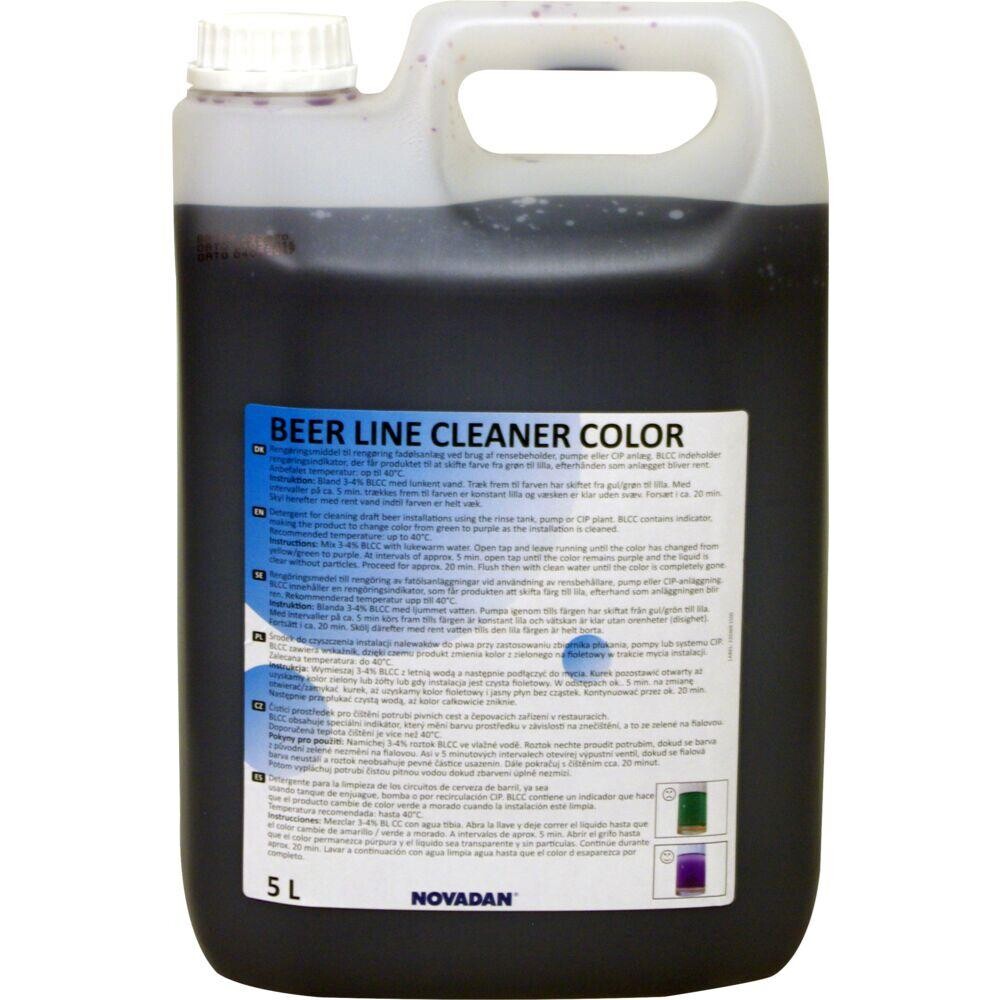 Fadølsrens - Novadan Beer Line Cleaner Color - Med klor og farve - 5 l - 3 stk