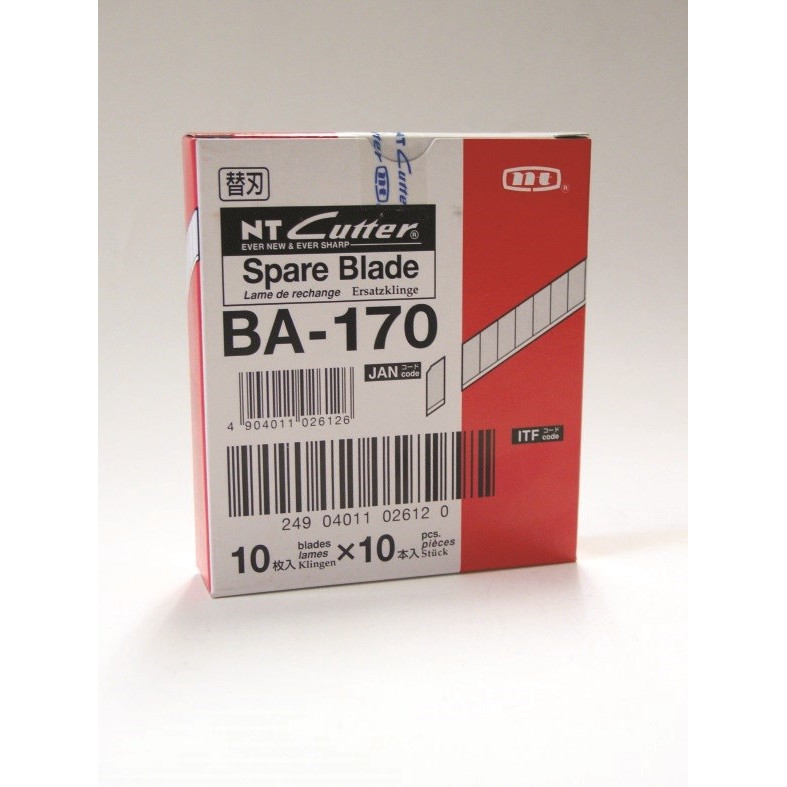 5 stk. Skæreblade til hobbykniv - NT-Cutter Spare blades NT Cutter A-170 - 10|pack