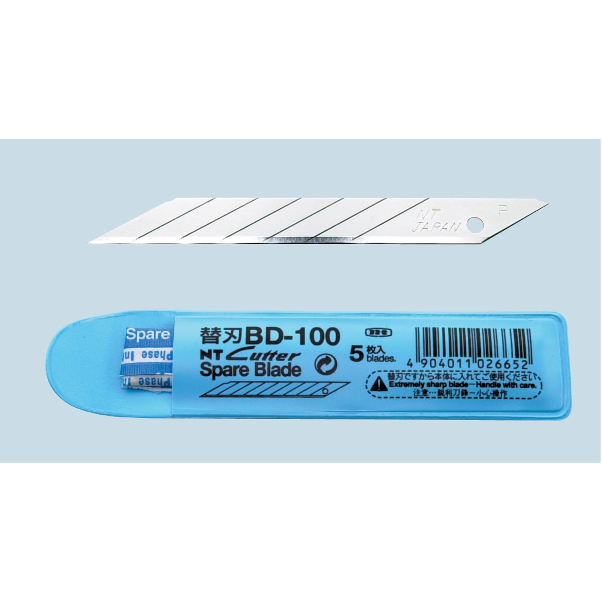 Blade til hobbykniv – NT Cutter BD-100 – 5 stk