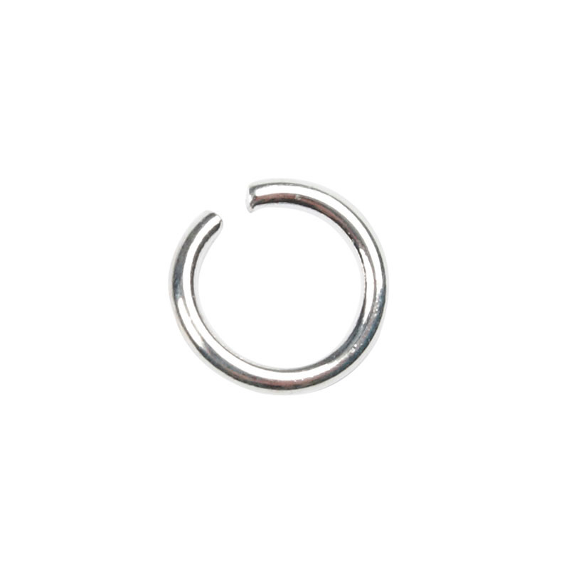 O-ring - Forsølvet 1 mm Ø5 mm - 400 stk