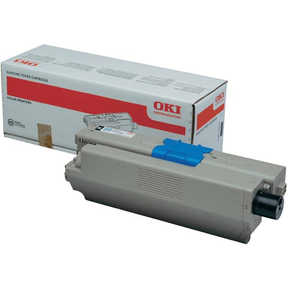 OKI C301/C321 - Lasertoner - Sort - 2.200 sider