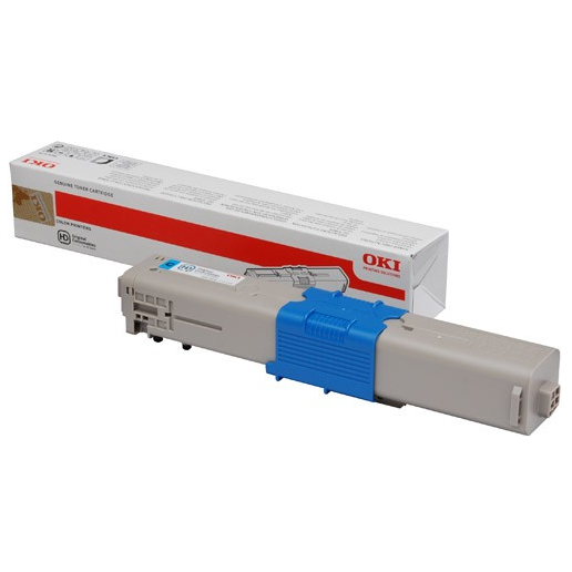 OKI C332/MC363 - Lasertoner - Cyan - 1.500 sider